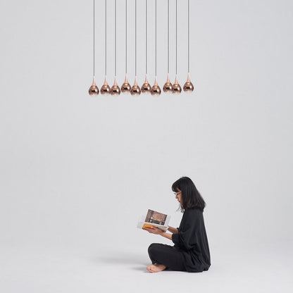 Paopao PZ10 LED Linear Multi Light Pendant