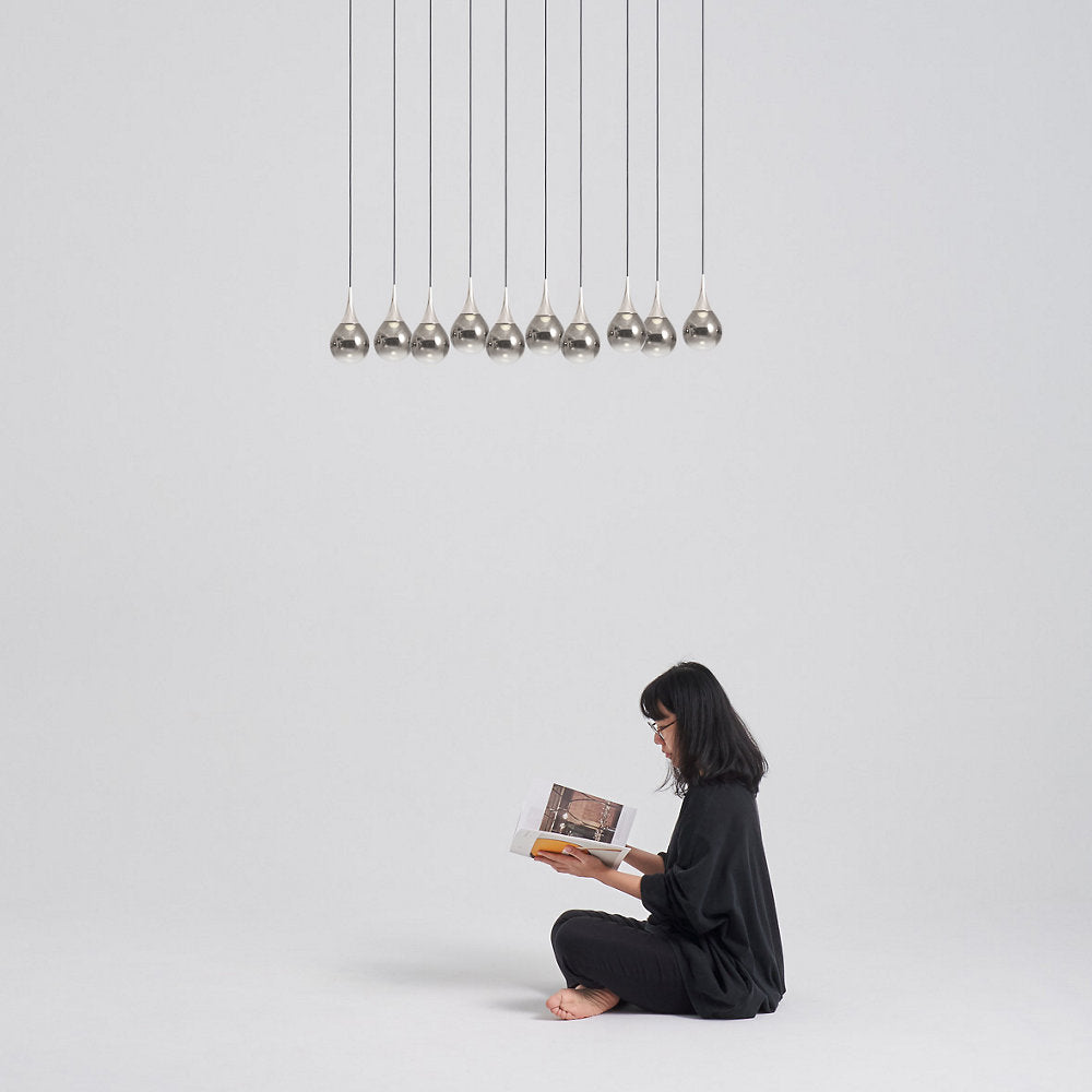 Paopao PZ10 LED Linear Multi Light Pendant