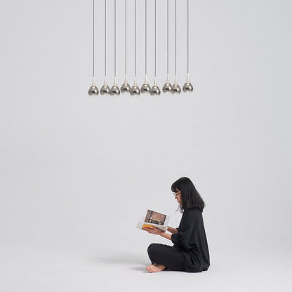 Paopao PZ10 LED Linear Multi Light Pendant