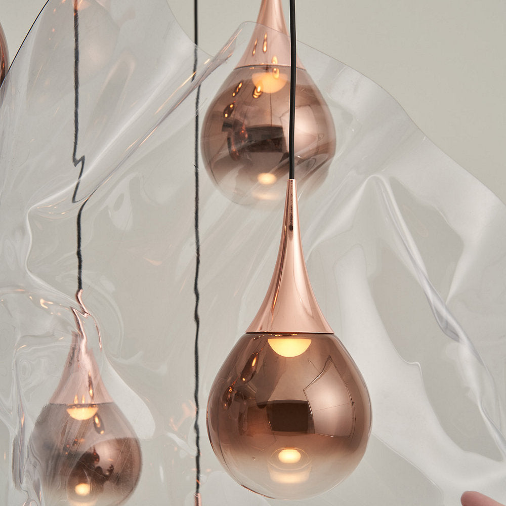 Paopao PZ10 LED Linear Multi Light Pendant