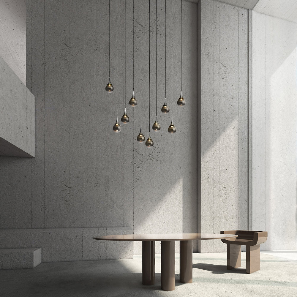 Paopao PZ10 LED Linear Multi Light Pendant