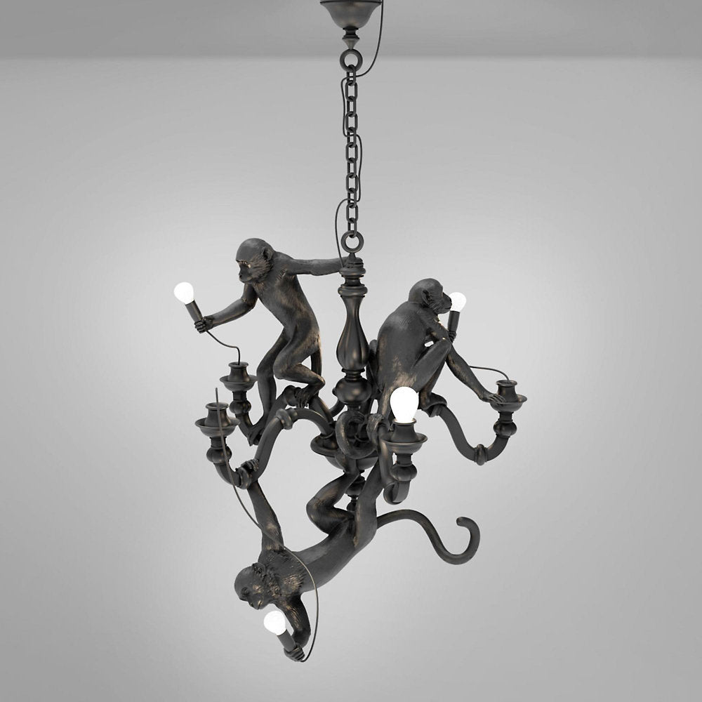 Monkey Chandelier