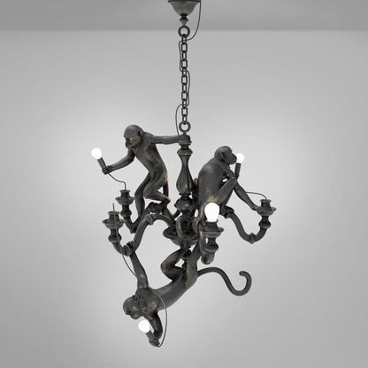 Monkey Chandelier