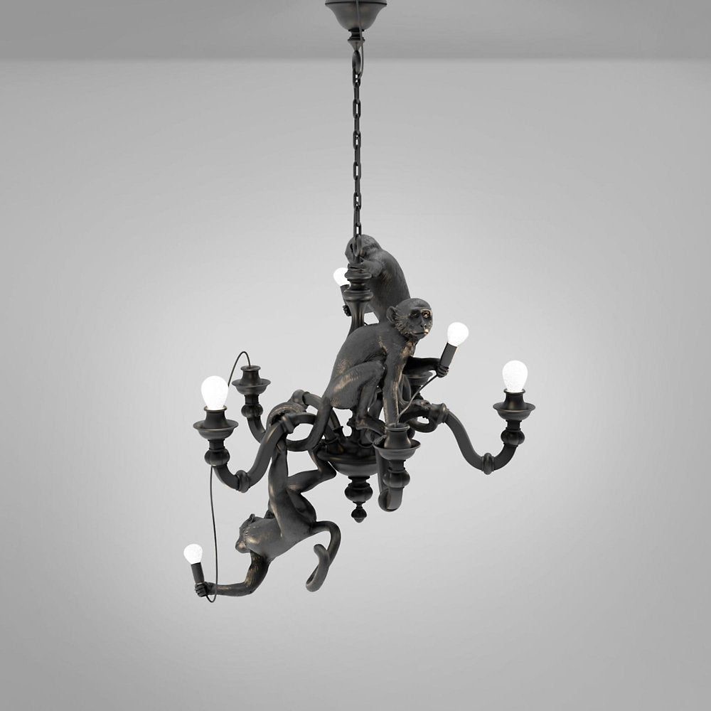 Monkey Chandelier