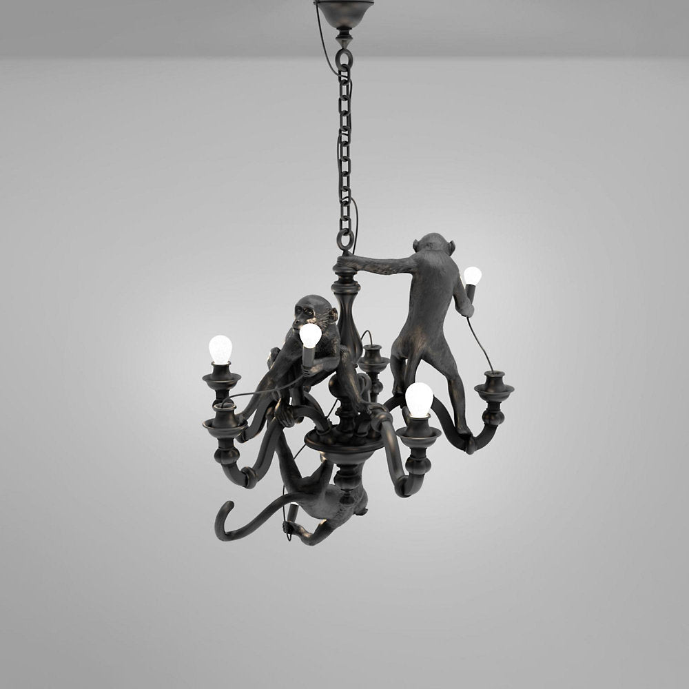 Monkey Chandelier