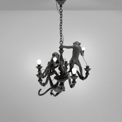 Monkey Chandelier