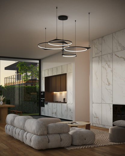 Serif 36-in LED Multi Pendant