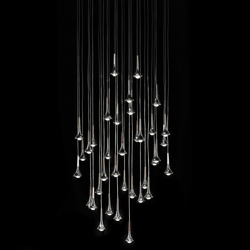 Rain Large Multi Light Pendant Light