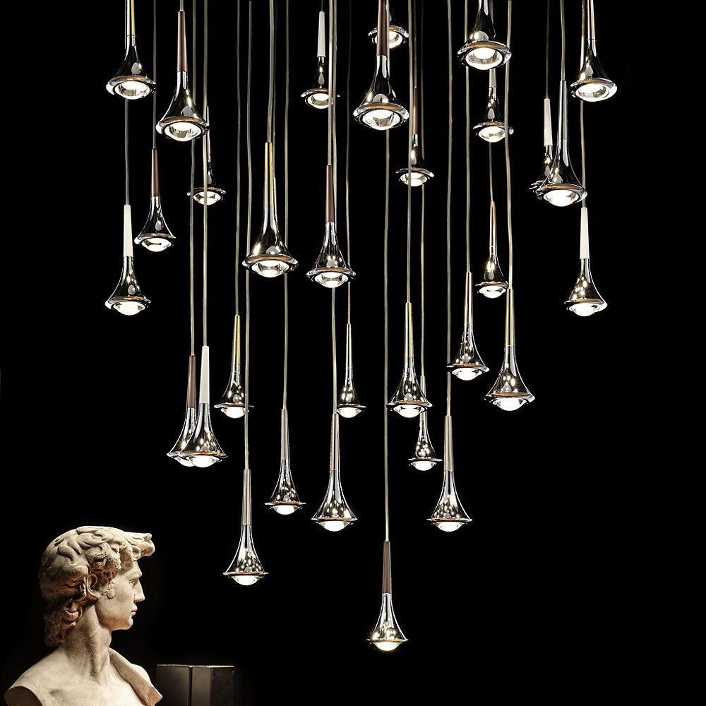 Rain Large Multi Light Pendant Light