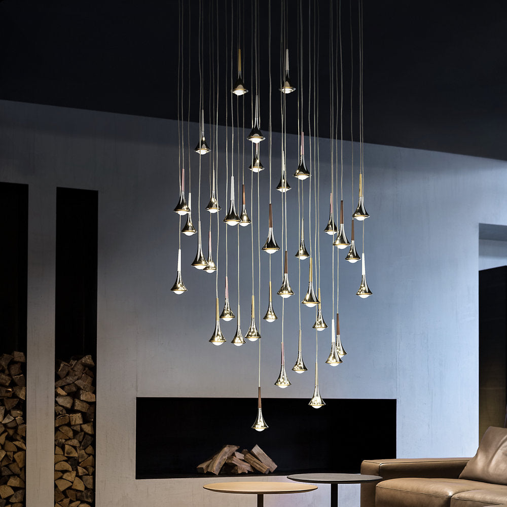 Rain Large Multi Light Pendant Light