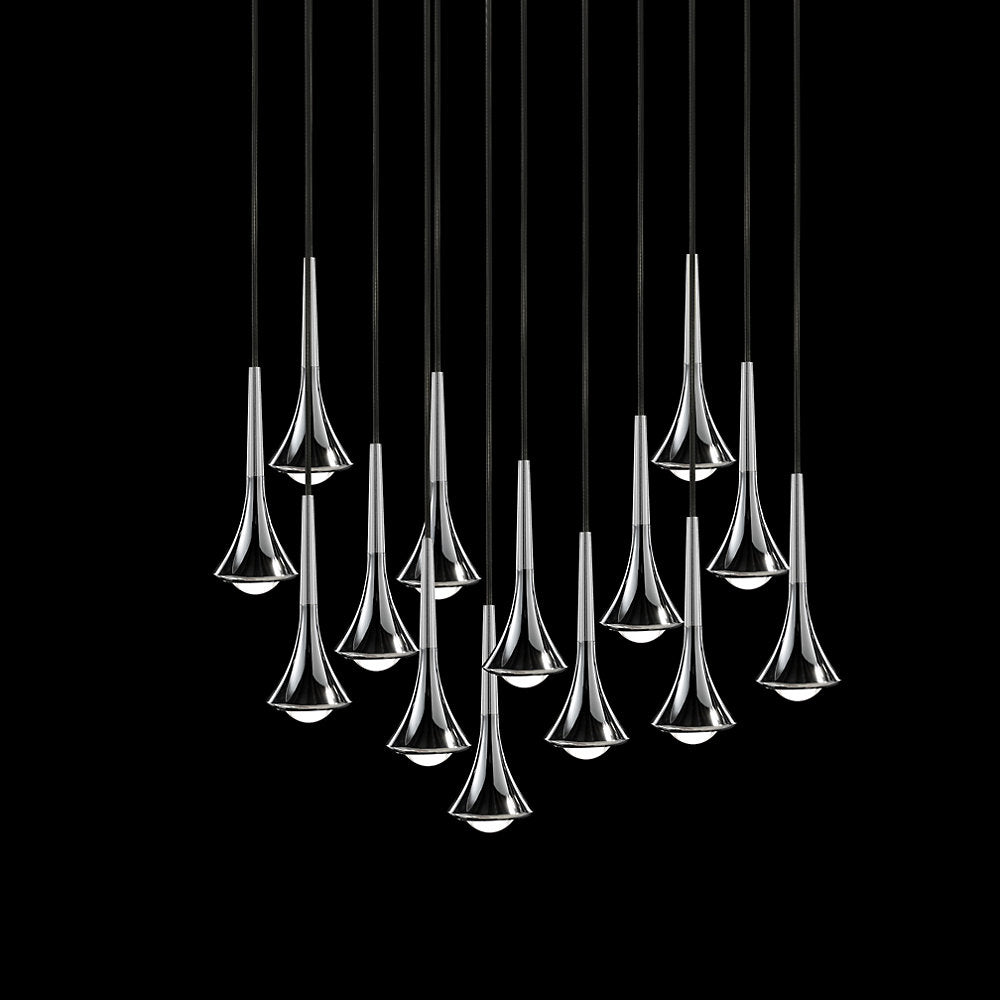 Rain Large Multi Light Pendant Light