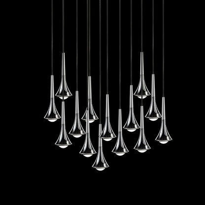 Rain Large Multi Light Pendant Light