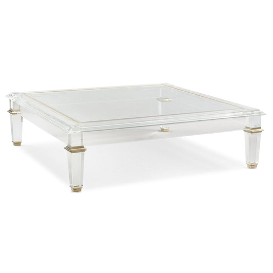 Caracole Promethean Pierre Cocktail Table Clearance