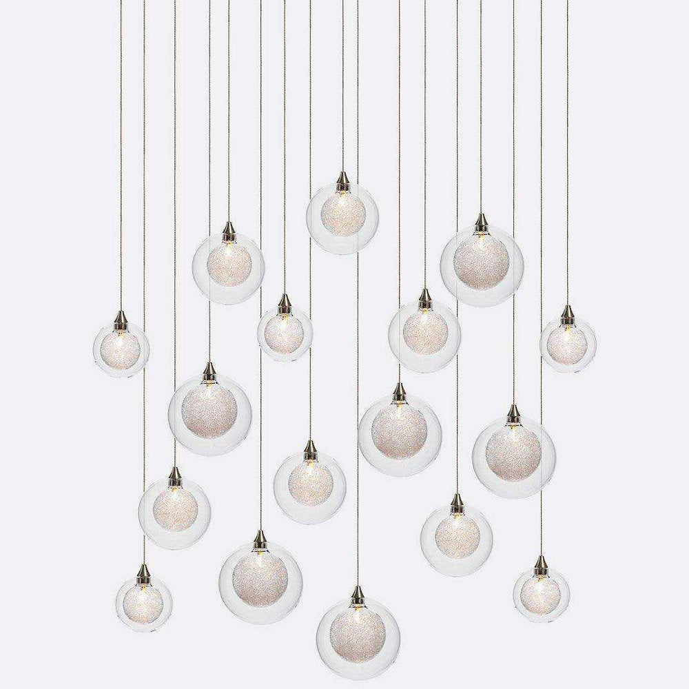 Kadur Drizzle 17 Rectangular LED Multi-Light Pendant
