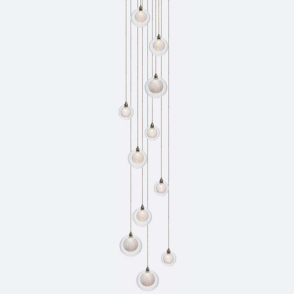Kadur Drizzle 11 Round LED Multi-Light Pendant