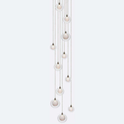 Kadur Drizzle 11 Round LED Multi-Light Pendant