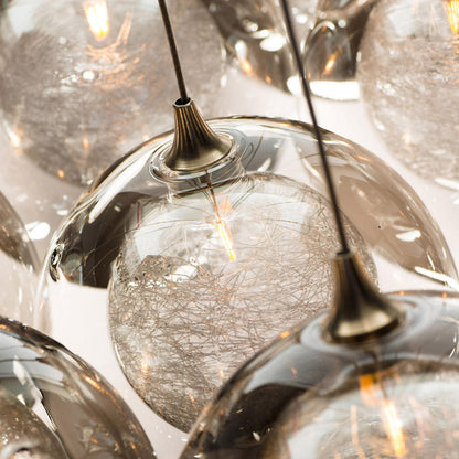 Kadur Drizzle 11 Round LED Multi-Light Pendant