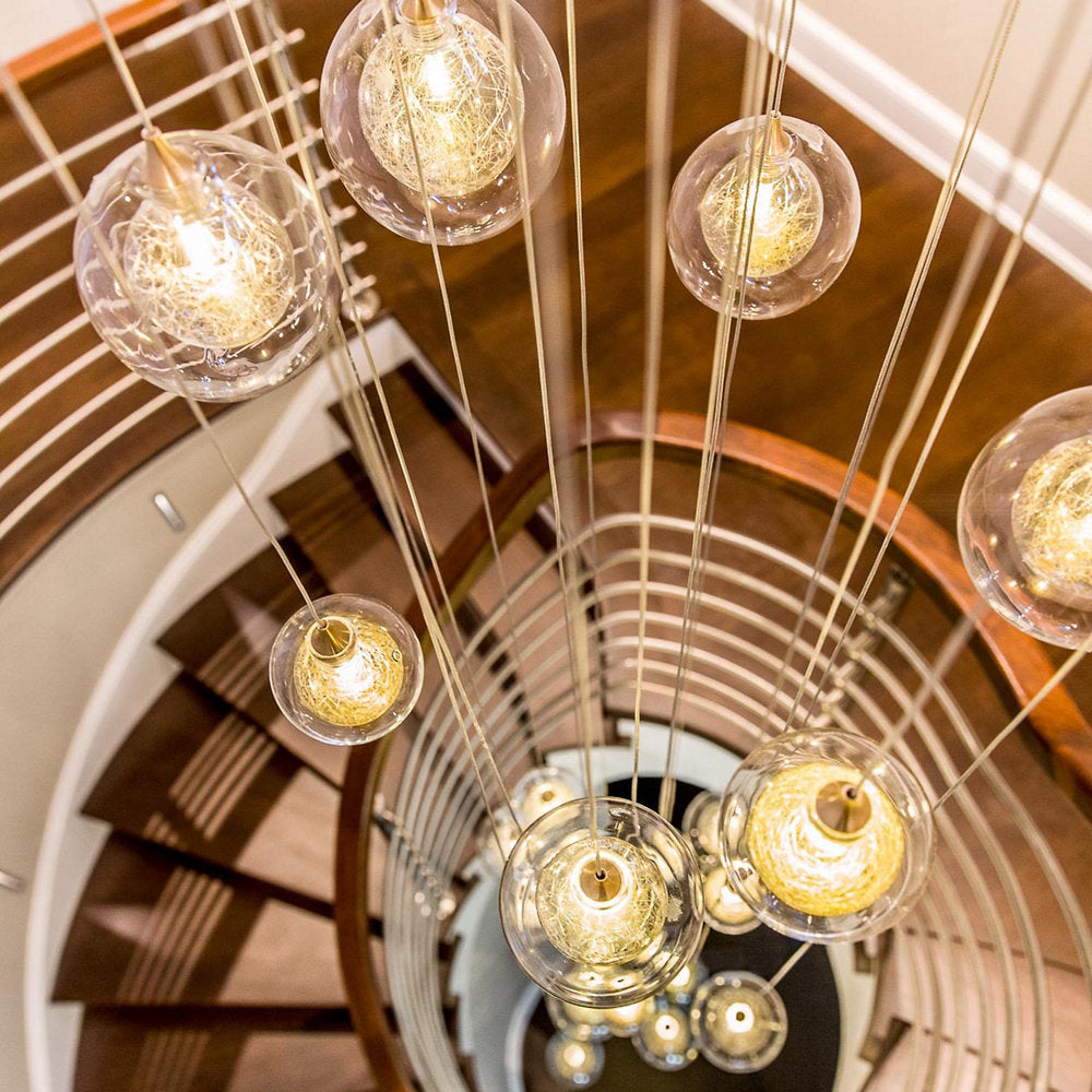 Kadur Drizzle 11 Round LED Multi-Light Pendant