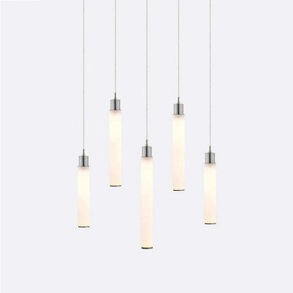 White Candle 5 Multi-Light Pendant