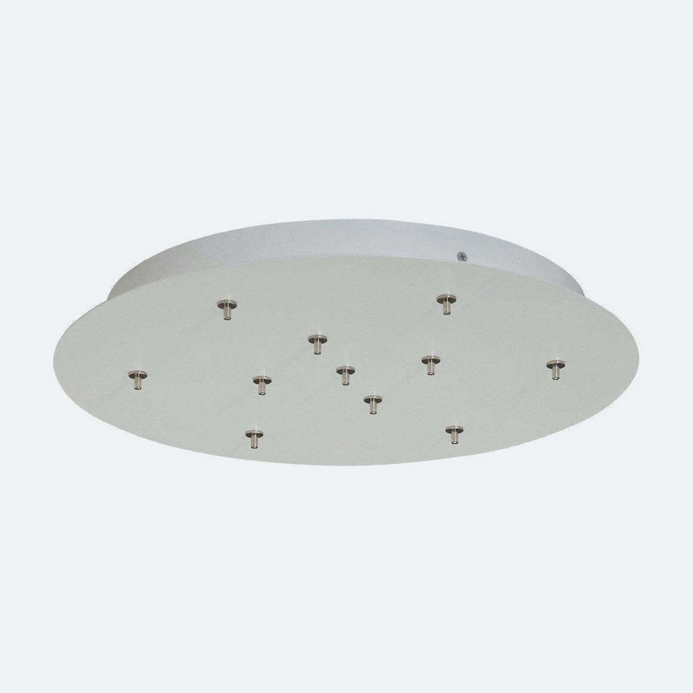 White Candle 11 Multi-Light Pendant