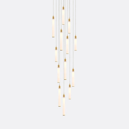 White Candle 13 Multi-Light Pendant