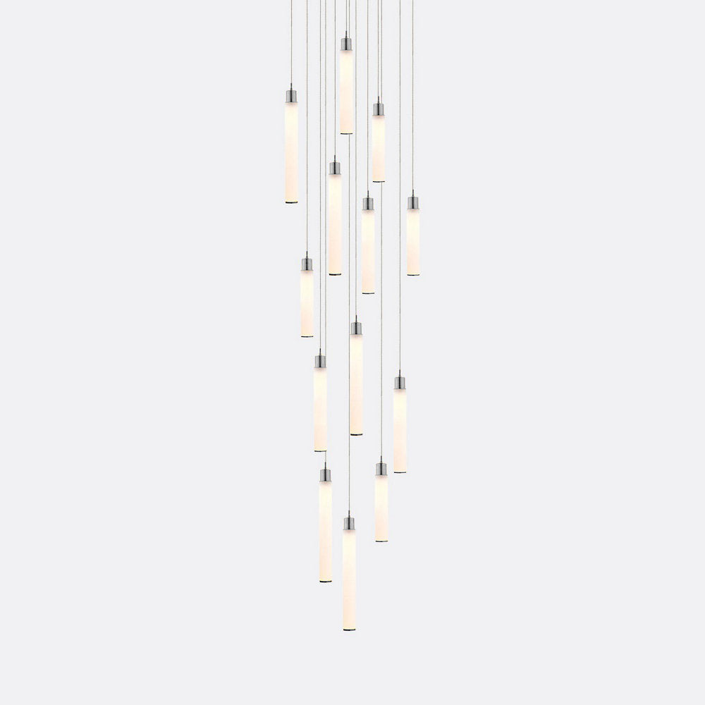 White Candle 13 Multi-Light Pendant