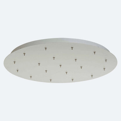 White Candle 19 Multi-Light Pendant
