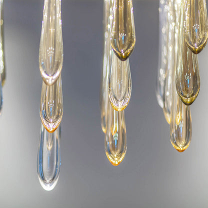 Dew Rectangular Canopy Chandelier
