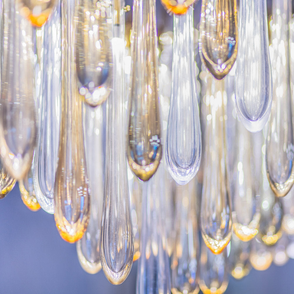 Dew Rectangular Canopy Chandelier