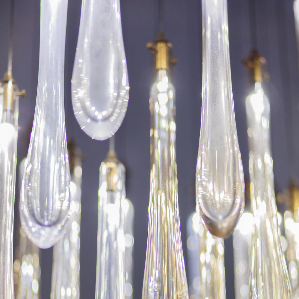 Dew Rectangular Canopy Chandelier