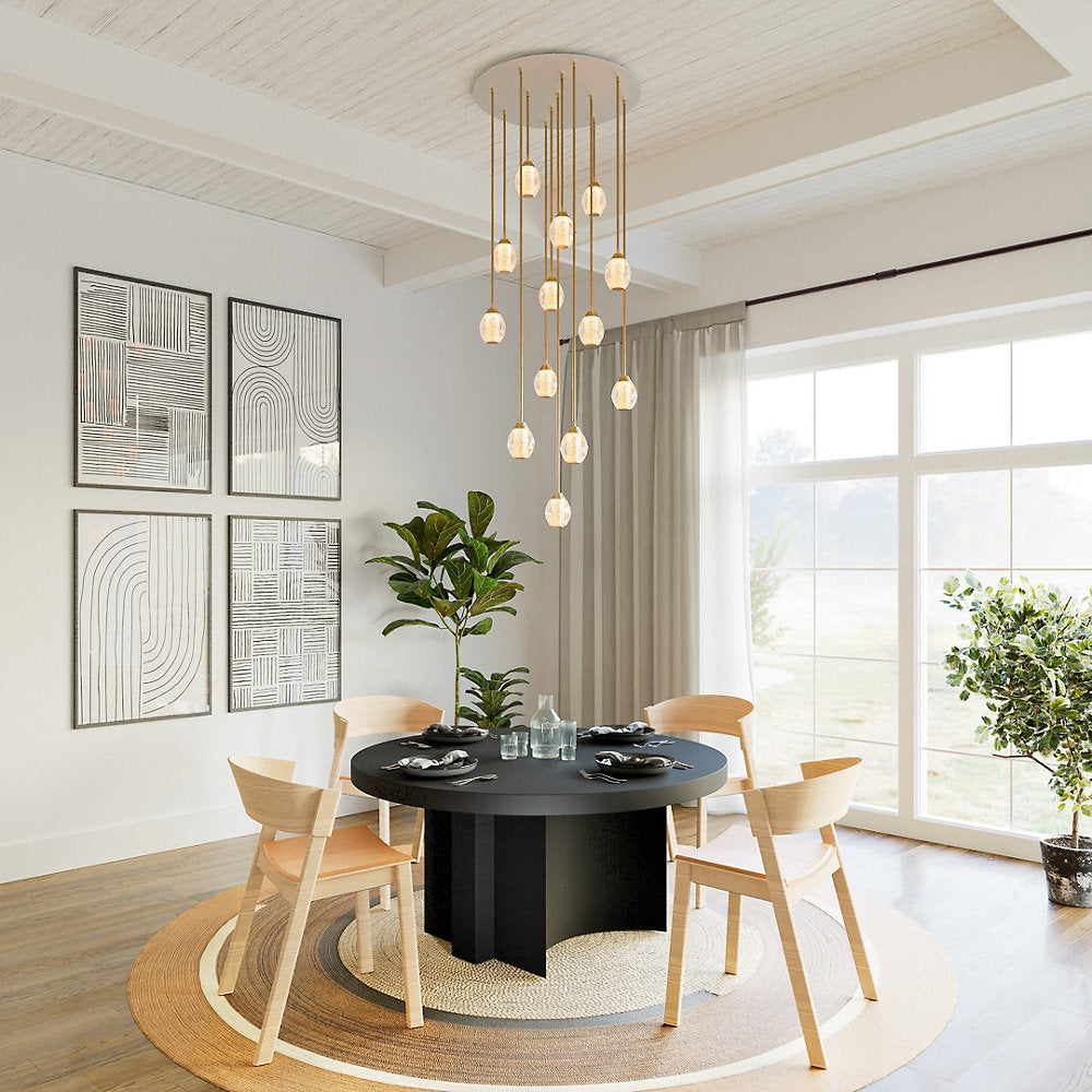 Honey Comb Multi-Light Pendant