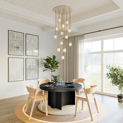 Honey Comb Multi-Light Pendant