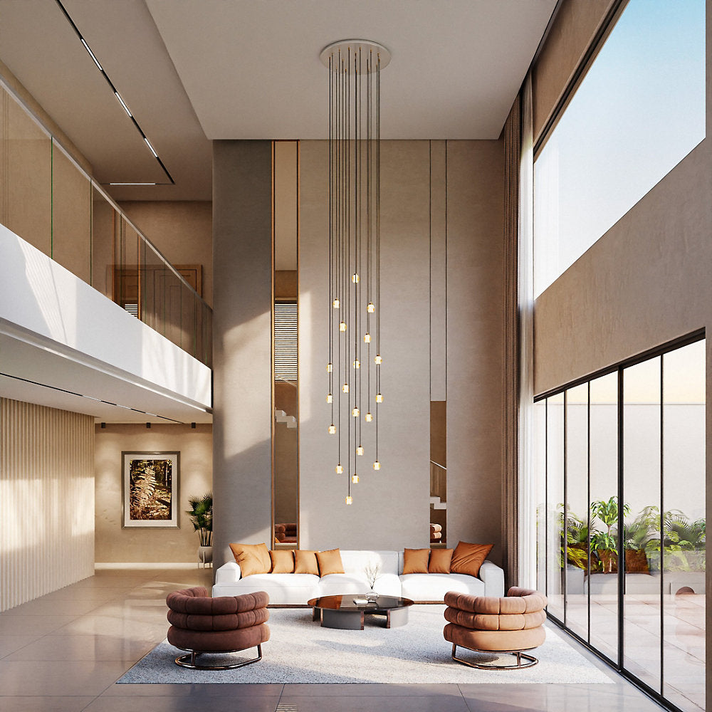Honey Comb Multi-Light Pendant