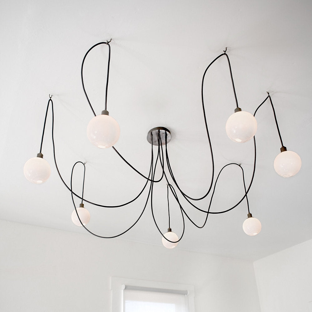 Drape Multi Hook Multi-Light Pendant