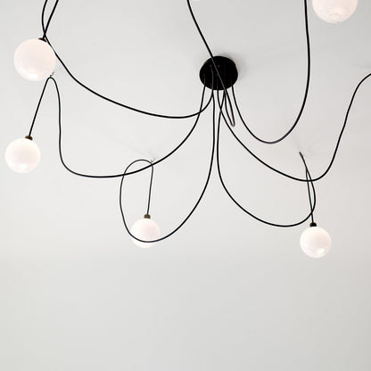 Drape Multi Hook Multi-Light Pendant