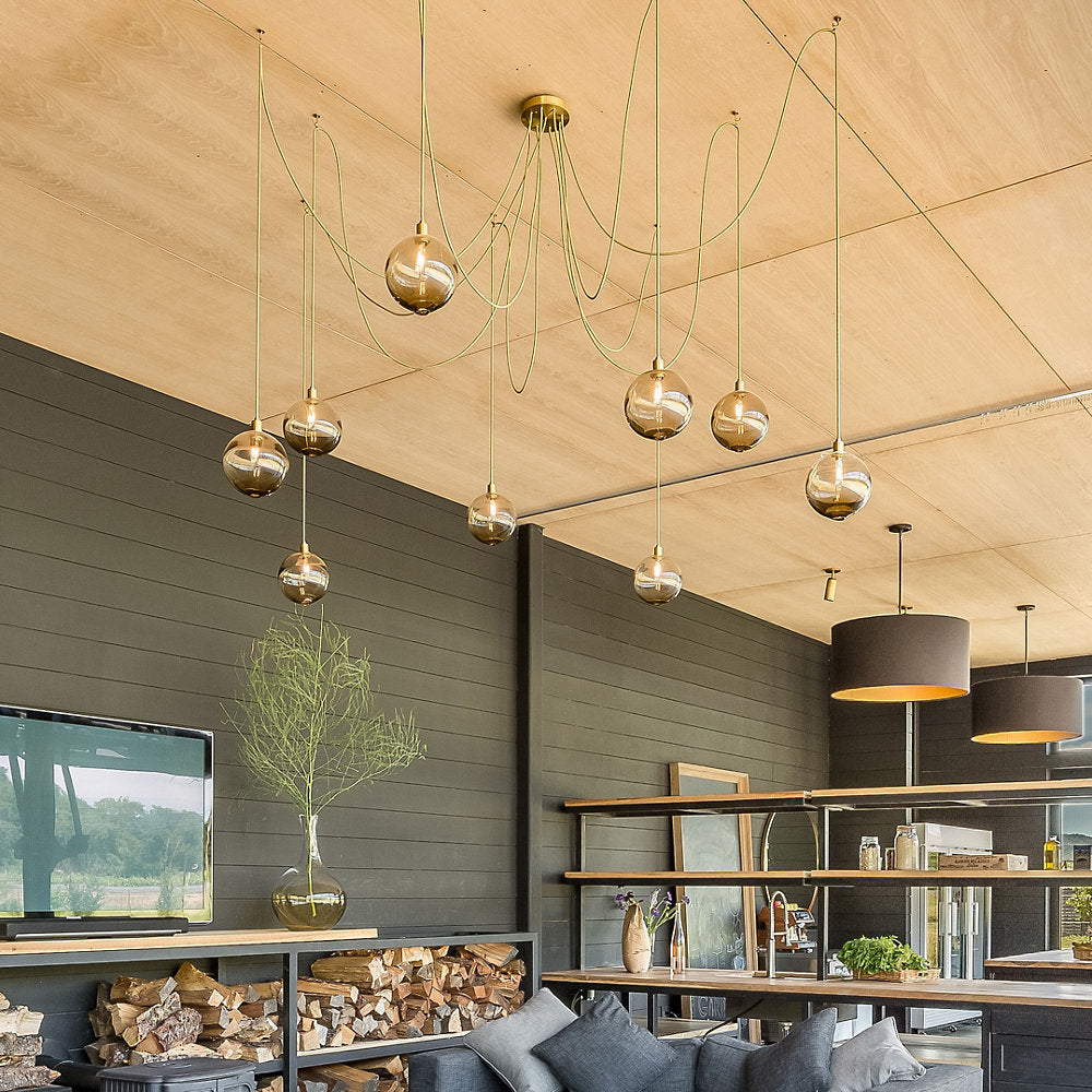 Drape Multi Hook Multi-Light Pendant