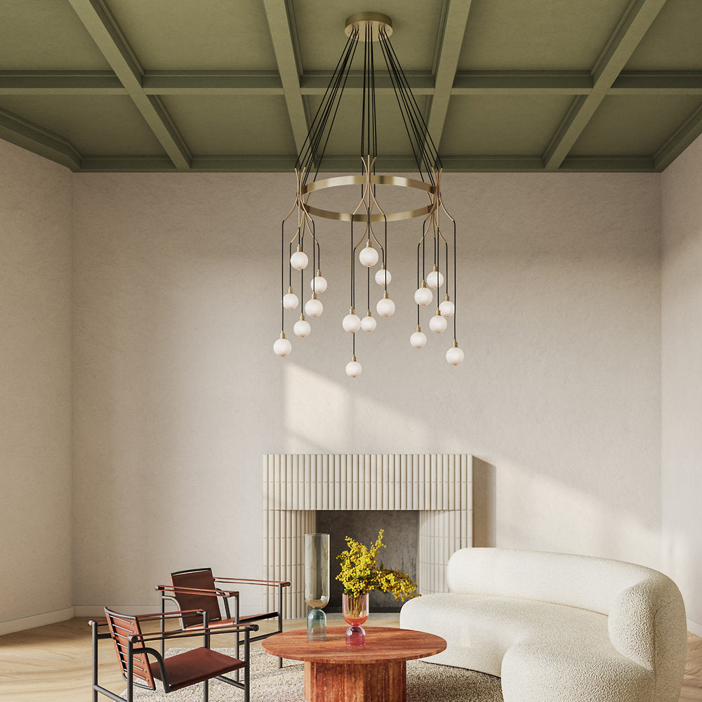 Drape Skirt Chandelier