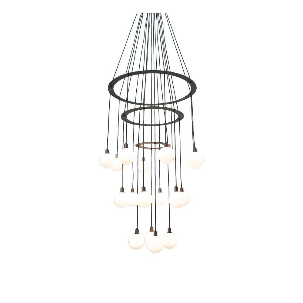 Drape Circle 18 Chandelier