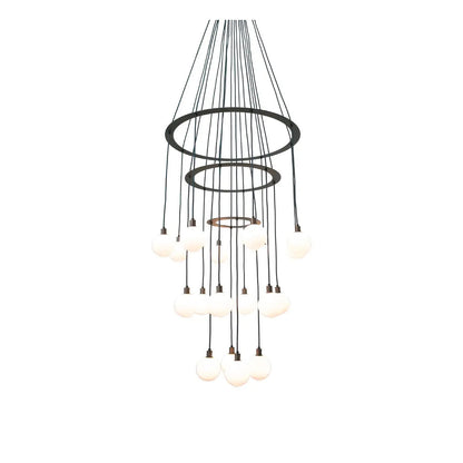 Drape Circle 18 Chandelier
