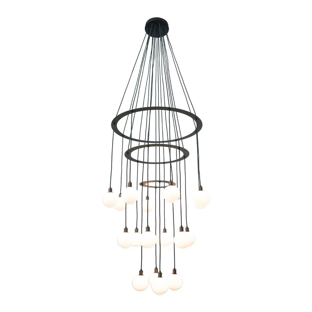Drape Circle 18 Chandelier