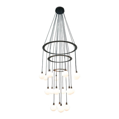 Drape Circle 18 Chandelier
