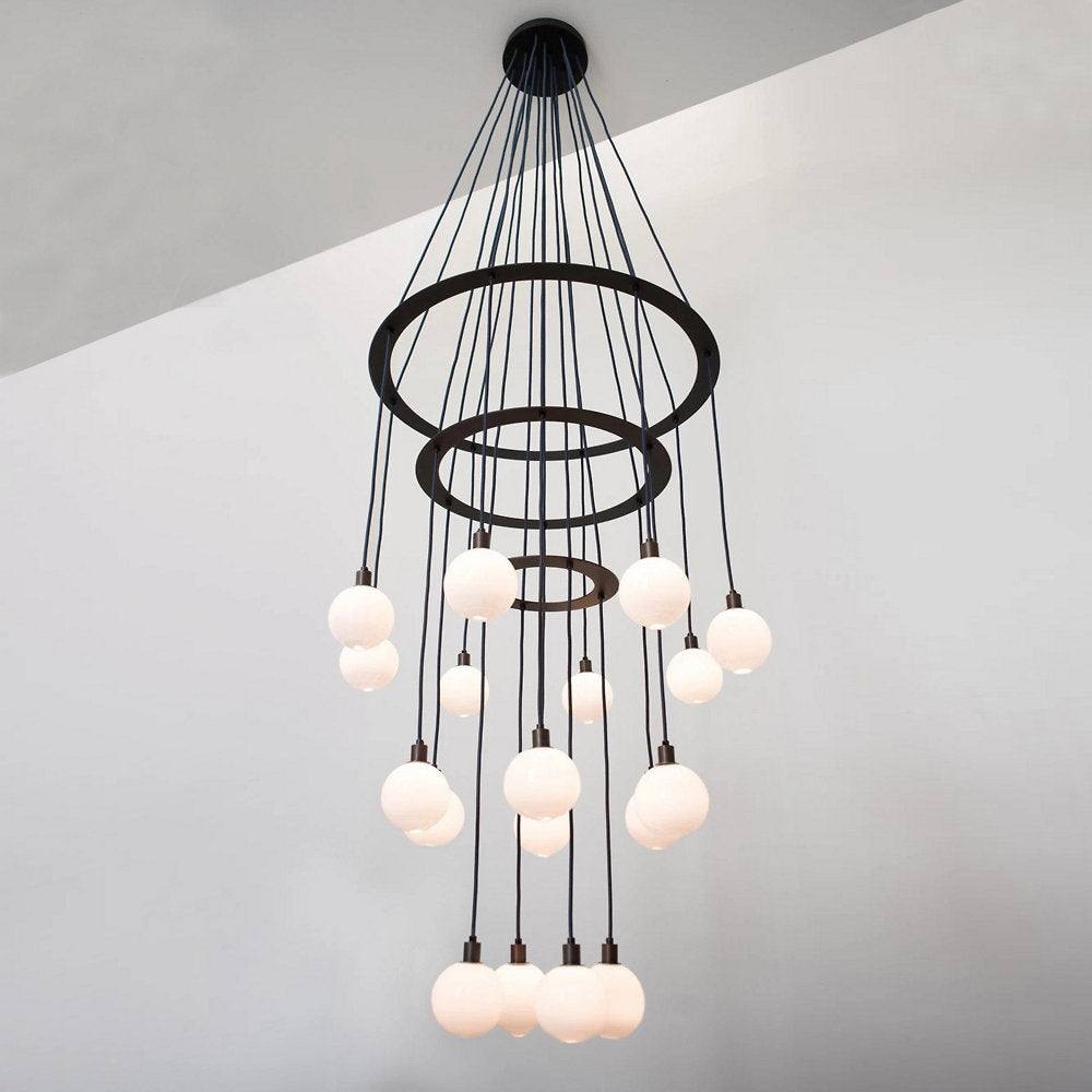 Drape Circle 18 Chandelier