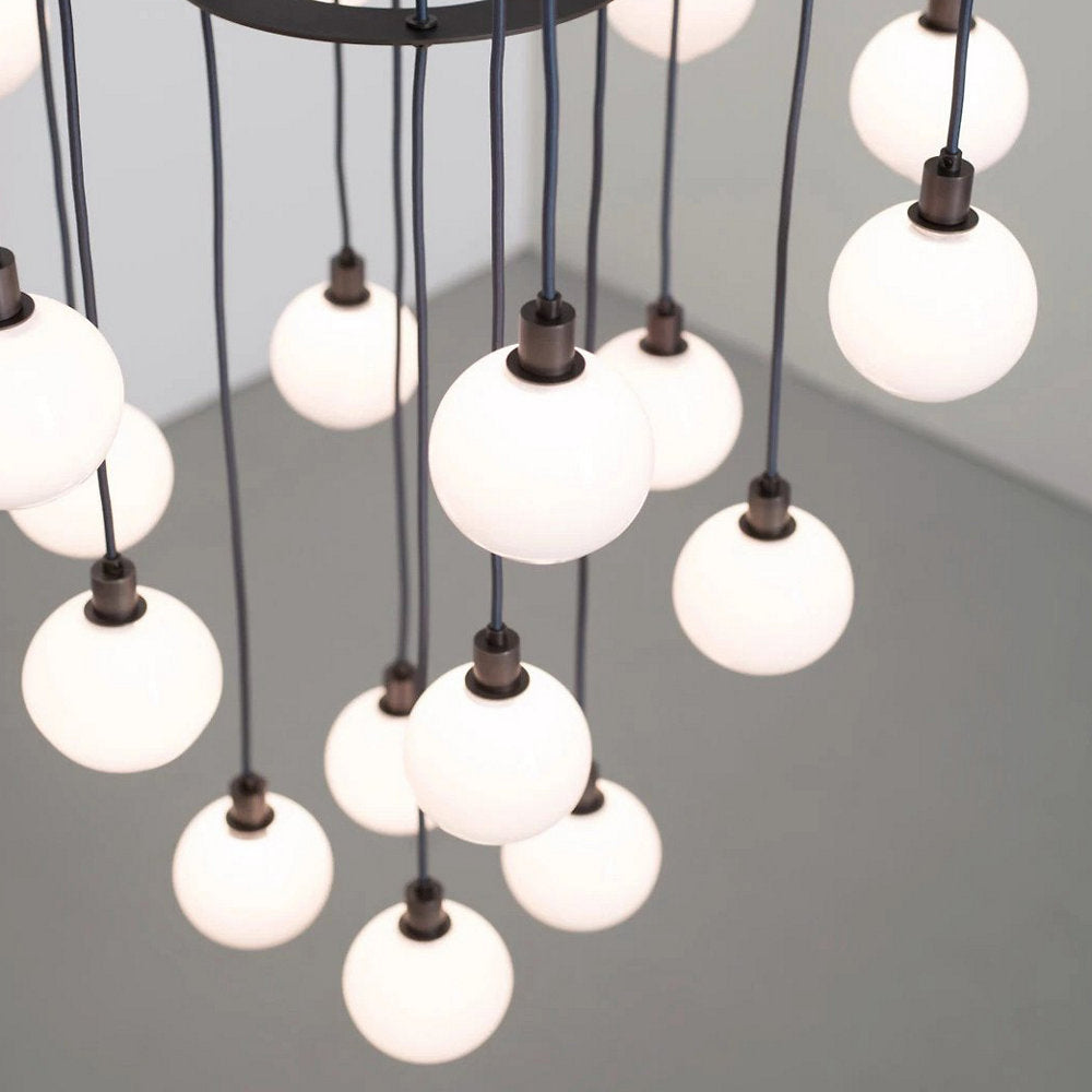 Drape Circle 18 Chandelier