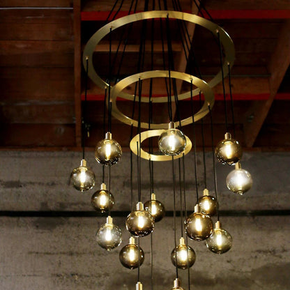 Drape Circle 18 Chandelier