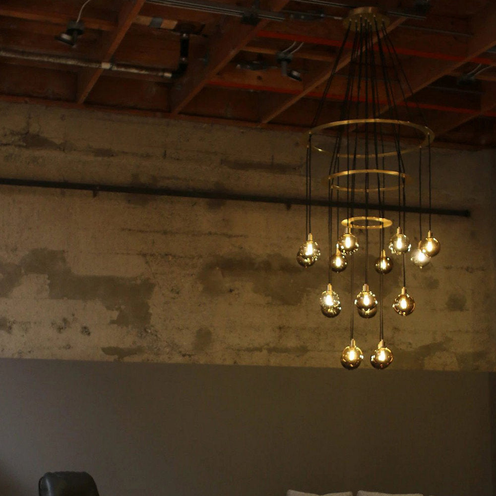 Drape Circle 18 Chandelier