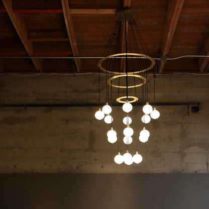 Drape Circle 18 Chandelier