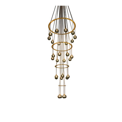 Drape Circle 28 Chandelier