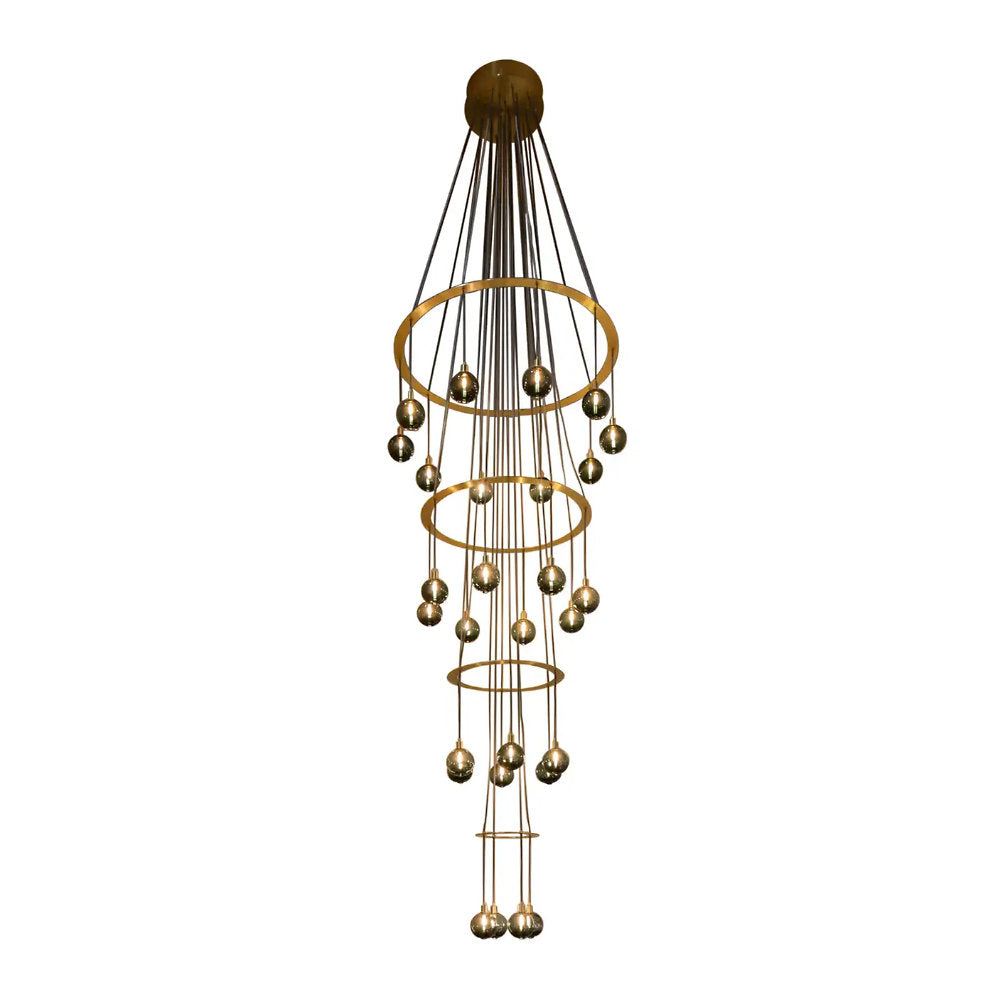 Drape Circle 28 Chandelier
