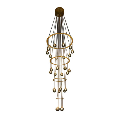 Drape Circle 28 Chandelier