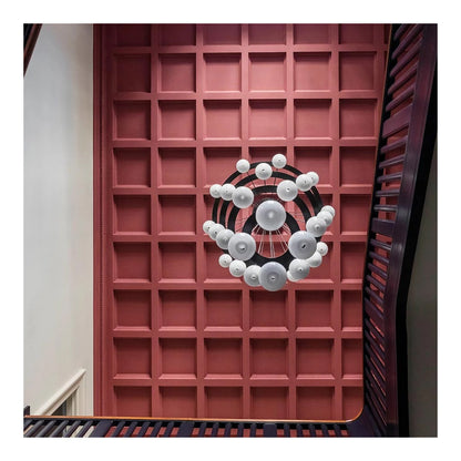 Drape Circle 28 Chandelier
